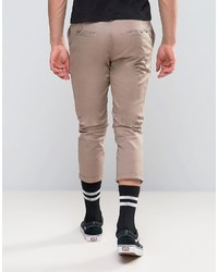 Pantalon chino marron clair Asos