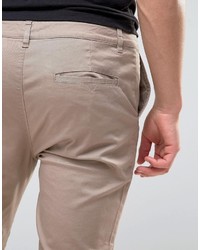 Pantalon chino marron clair Asos