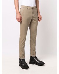 Pantalon chino marron clair Dondup