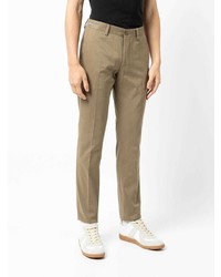 Pantalon chino marron clair Corneliani