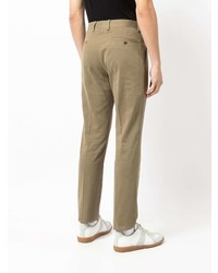 Pantalon chino marron clair Corneliani