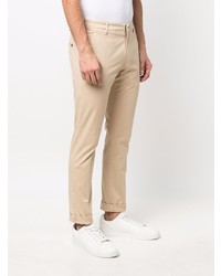 Pantalon chino marron clair Dondup