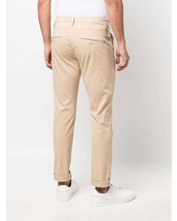 Pantalon chino marron clair Dondup