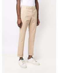 Pantalon chino marron clair Dondup