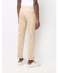 Pantalon chino marron clair Dondup