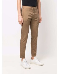 Pantalon chino marron clair Fay