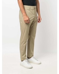 Pantalon chino marron clair Dondup