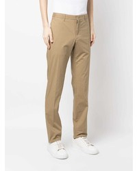 Pantalon chino marron clair Incotex