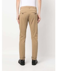 Pantalon chino marron clair Dondup