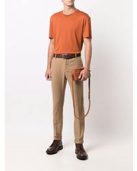 Pantalon chino marron clair Dondup