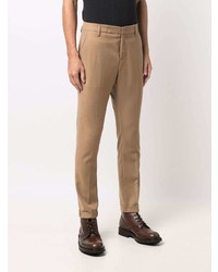 Pantalon chino marron clair Dondup