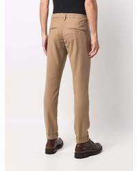 Pantalon chino marron clair Dondup