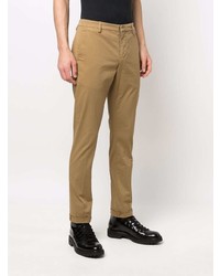 Pantalon chino marron clair Dondup