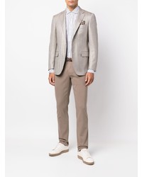 Pantalon chino marron clair Canali