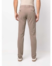 Pantalon chino marron clair Canali