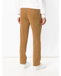 Pantalon chino marron clair Boglioli