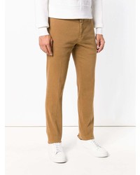 Pantalon chino marron clair Boglioli