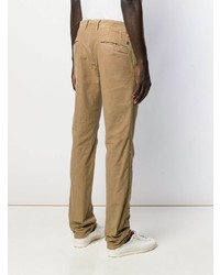 Pantalon chino marron clair Incotex