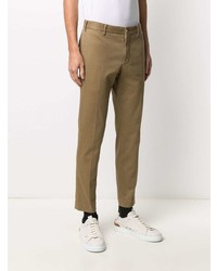 Pantalon chino marron clair Incotex