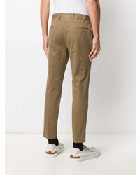 Pantalon chino marron clair Incotex