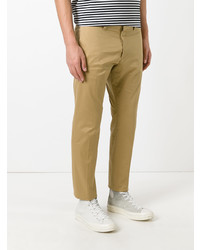 Pantalon chino marron clair DSQUARED2