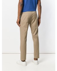 Pantalon chino marron clair Biagio Santaniello