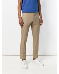 Pantalon chino marron clair Biagio Santaniello