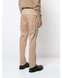 Pantalon chino marron clair Julien David