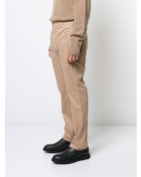 Pantalon chino marron clair Julien David