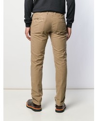 Pantalon chino marron clair Incotex