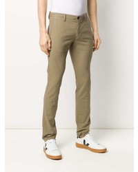 Pantalon chino marron clair Incotex