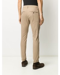 Pantalon chino marron clair Dondup