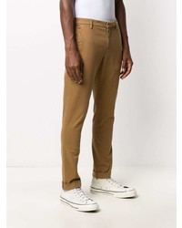 Pantalon chino marron clair Dondup