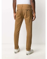 Pantalon chino marron clair Dondup