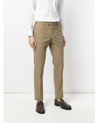 Pantalon chino marron clair Incotex