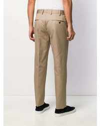 Pantalon chino marron clair Incotex