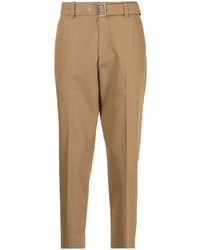 Pantalon chino marron clair Solid Homme