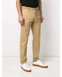 Pantalon chino marron clair Incotex