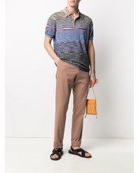 Pantalon chino marron clair Missoni