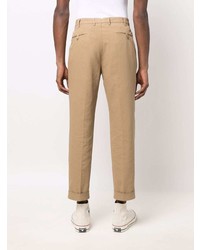 Pantalon chino marron clair Incotex