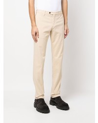 Pantalon chino marron clair Lardini