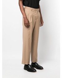 Pantalon chino marron clair Manuel Ritz