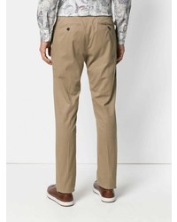 Pantalon chino marron clair Etro