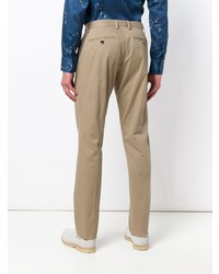 Pantalon chino marron clair Etro