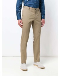 Pantalon chino marron clair Etro