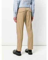 Pantalon chino marron clair Prada