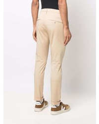 Pantalon chino marron clair Dondup