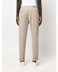 Pantalon chino marron clair Kiton