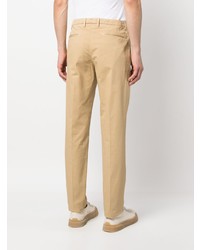 Pantalon chino marron clair Boglioli