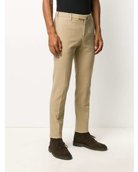 Pantalon chino marron clair Incotex